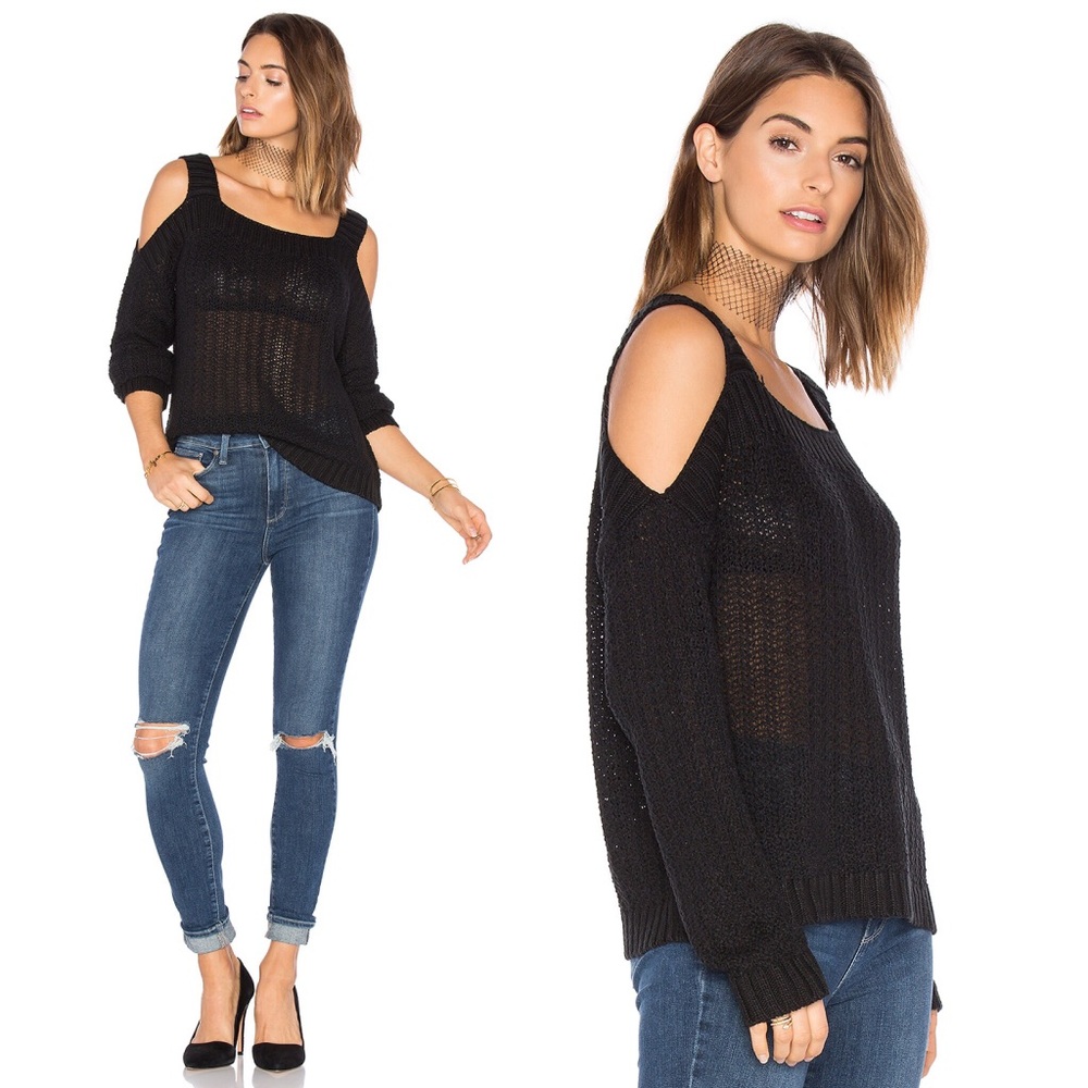 Nasty Gal cold comfort cold shoulder sweater - Picture 6 of 7